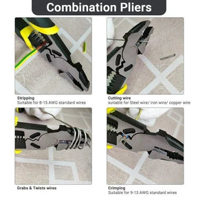 GripMaster – Heavy Duty Multi-Function Lineman Plier