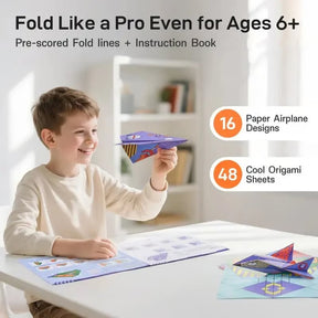 FlyBuild – Creative Paper Plane Kit for Kids
