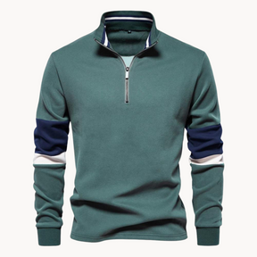 Nathan Quarter-Zip Sweater | Lupi