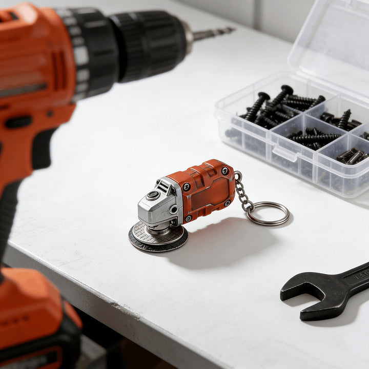 🛠️2-in-1 Mini Grinder Keychain