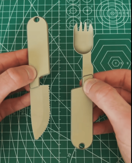 TrailBite – Portable Camping Cutlery Set
