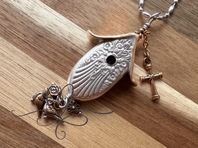 WhimsyPerch - Handcrafted Birdhouse Pendant