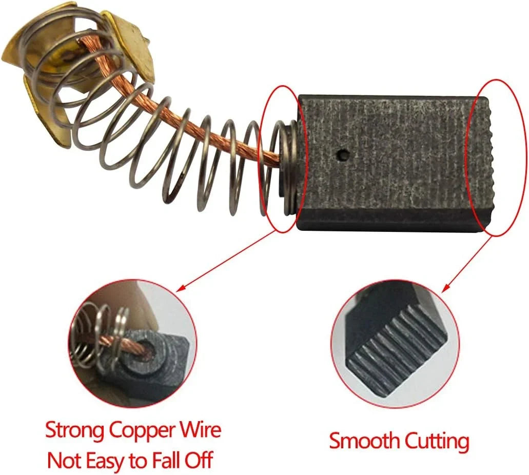 VoltBrush – Universal Motor Carbon Brush Set (40PCS)