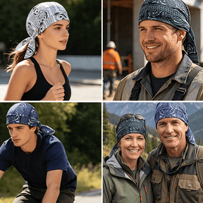 Elastic Cycling Sports Cap