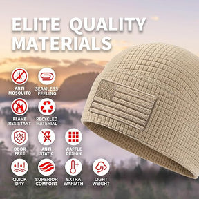 PatriotWaffle – American Flag Embroidery Watch Cap
