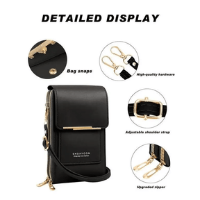 TouchCarry – Women’s Touch Screen Messenger Bag