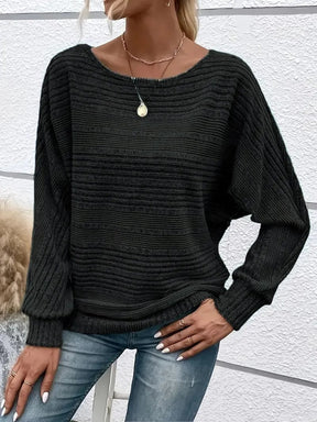 SoftAura – Women's Batwing Sleeve Pullover Top