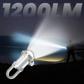 AuraBeam –  Super Bright 1200LM Mini Keychain Flashlight