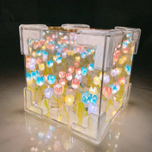 BloomGlow – DIY Tulip Mirror Lamp Box