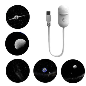 OrbitGlow – 6-in-1 Galaxy Star Projector Light