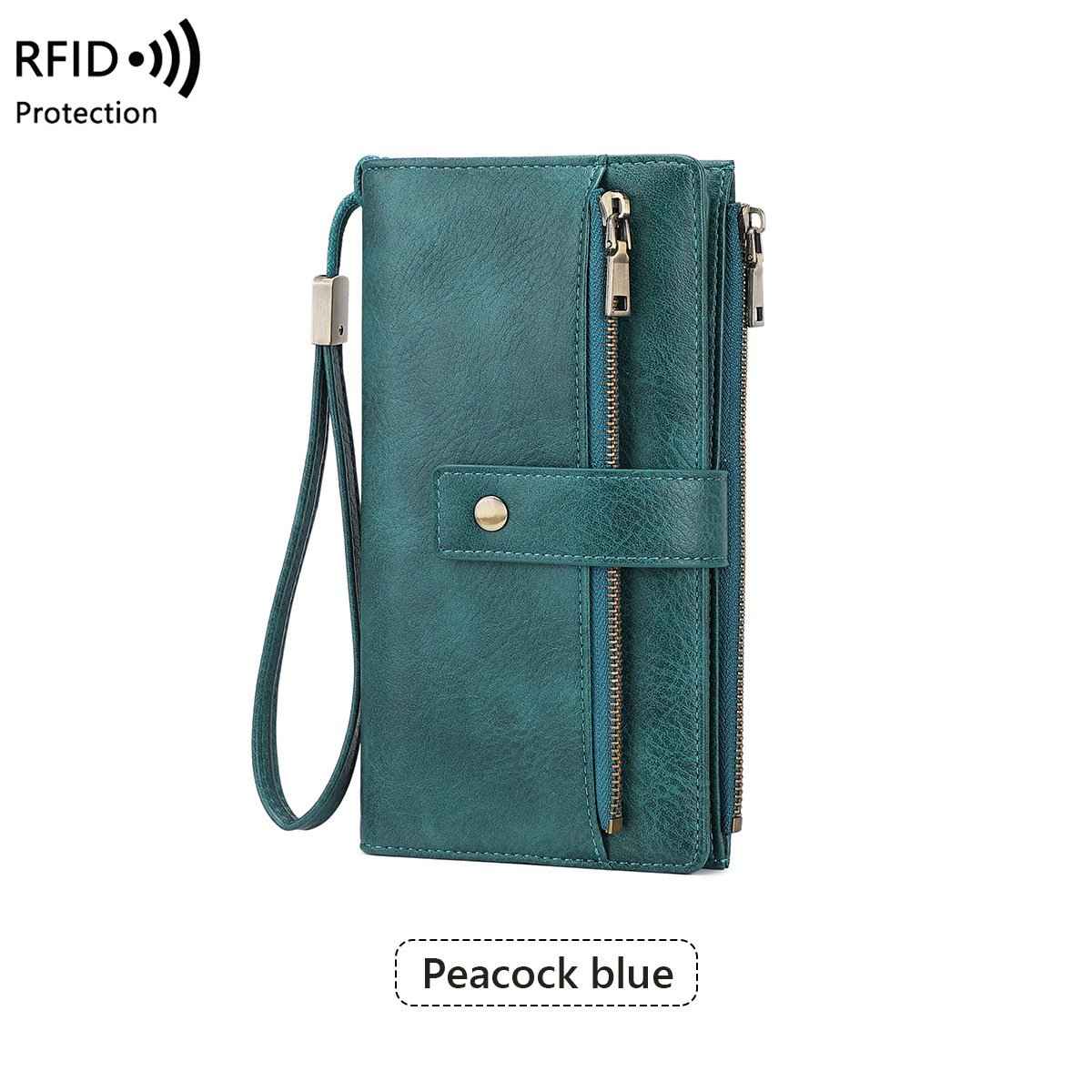 LumeFold – Multi-Compartment Compact Wallet