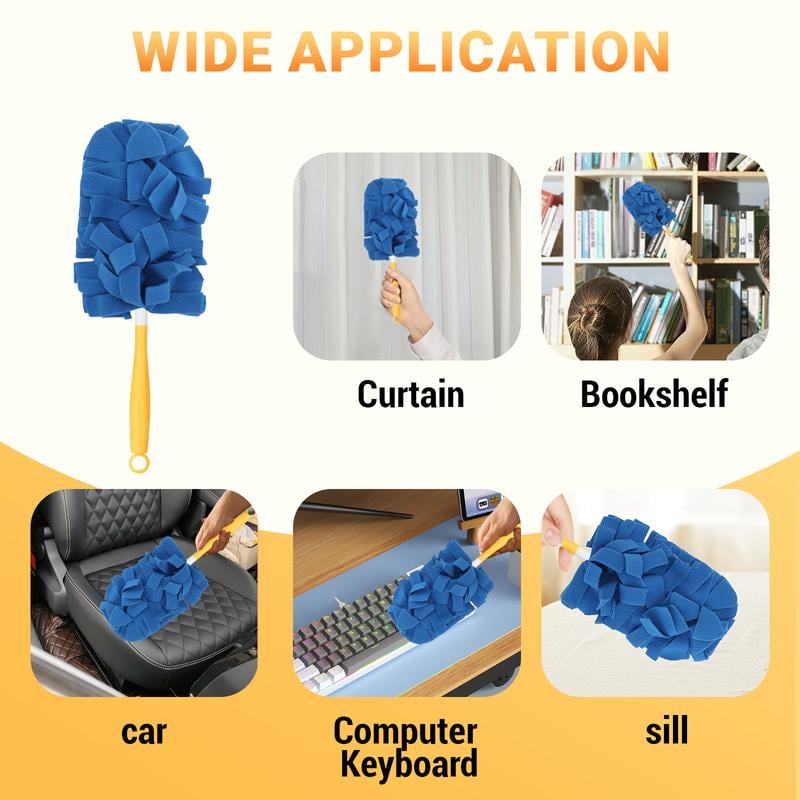 DustGlide – 360° Electrostatic Dust Removal Brush
