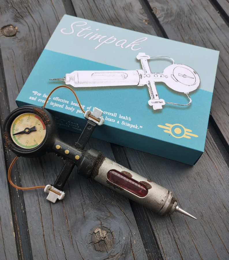 VaultAid – Stimpak Fallout Collectible