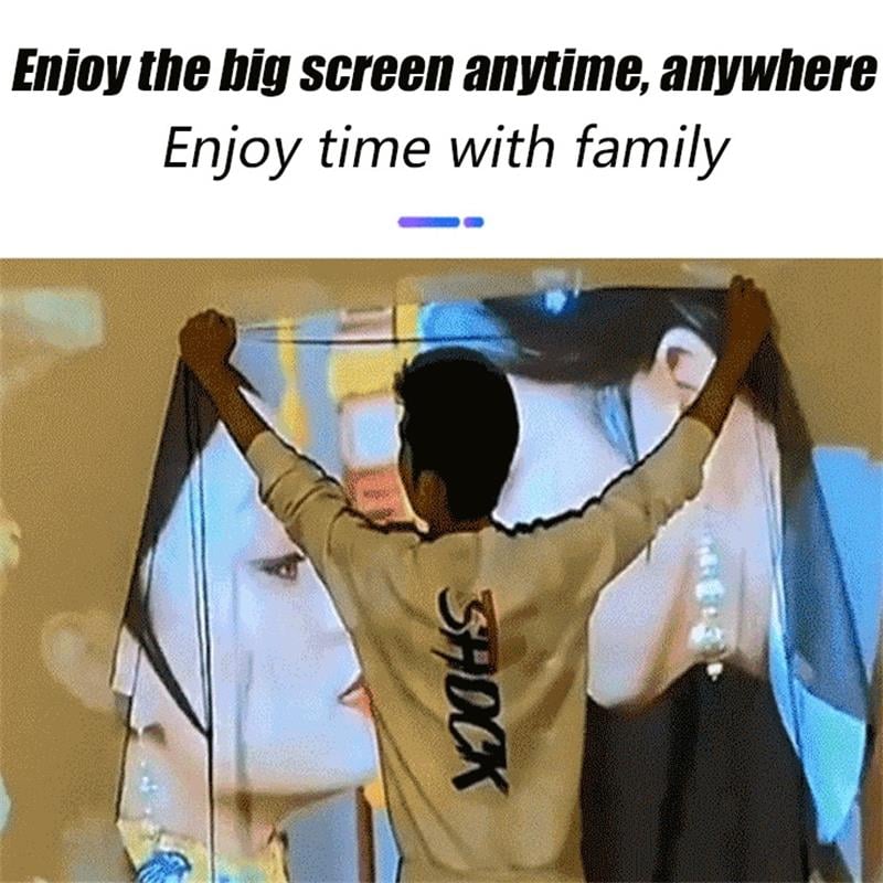 CinemaView – HD Matte White Projection Screen