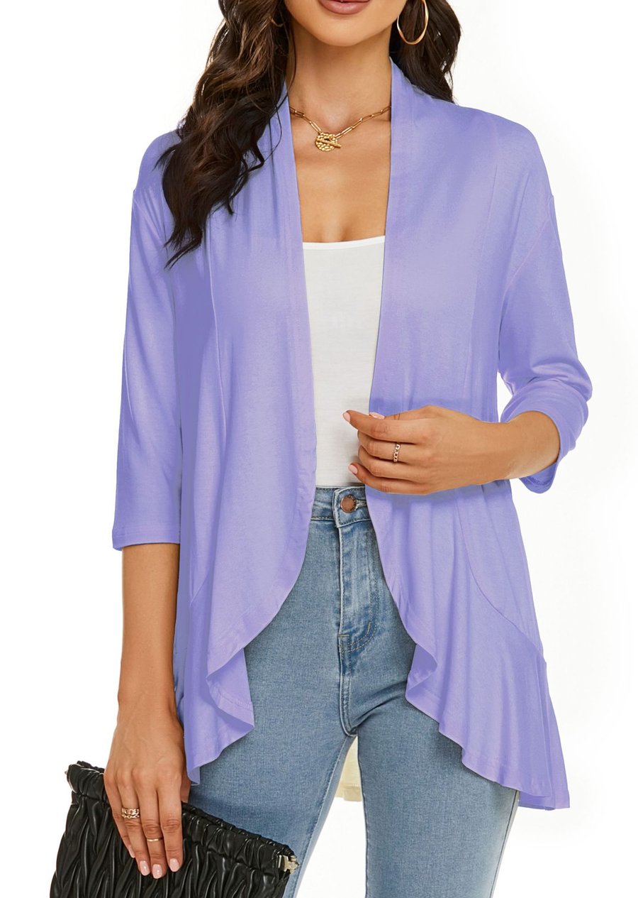 SoftDrape – Lightweight Open Front Cardigan