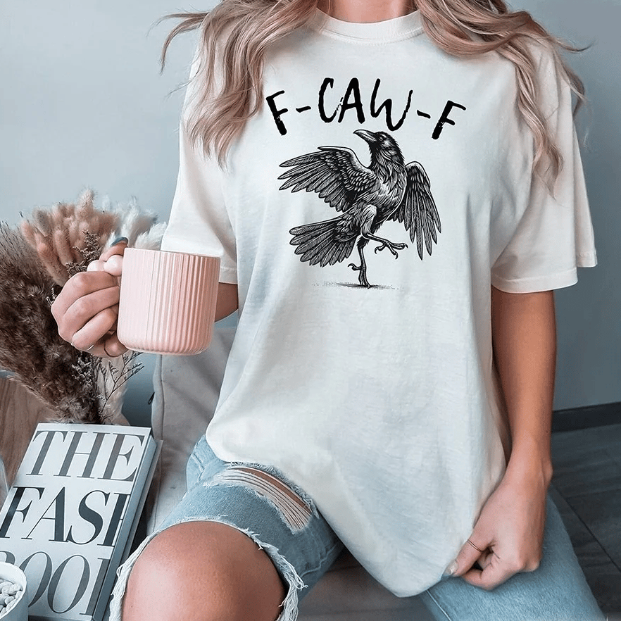 Cawlo – Crow Graphic T-Shirt