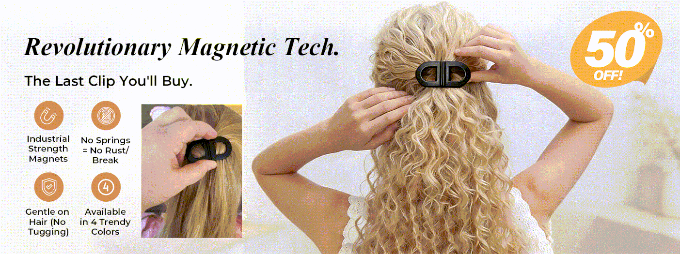 MagnaClip – Smart Magnetic Hair Clips