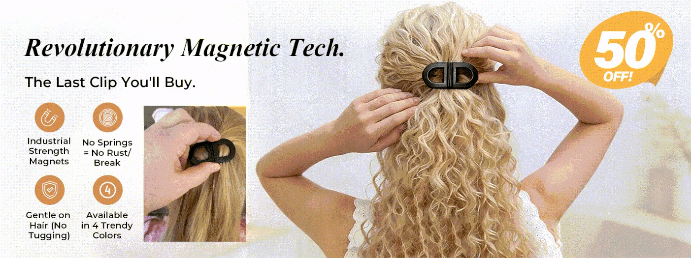 MagnaClip – Smart Magnetic Hair Clips