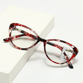 VisionLux – Women’s Trendy HD Anti-Blue Light Cat Eye Glasses