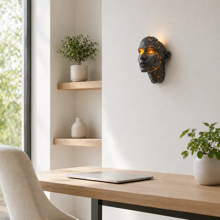 EclipseGaze – Mystical Eye Wall Light