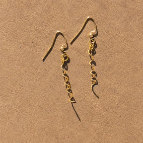 BloomTwist – Artistic Spiral Statement Earrings