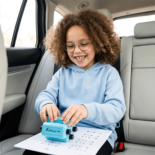 EduRoll – 4-in-1 Math Practice Roller Stamp Set