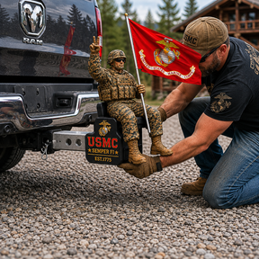PatriotPulse – USMC Brotherhood Hitch Guard
