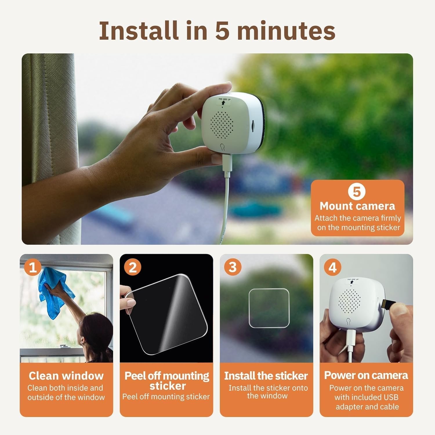 ClearGuard – Ultra HD 2K Smart Security Camera