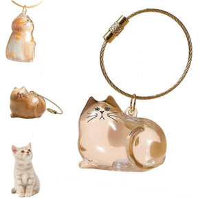 PawMemory – Cat Memorial Keychain Set