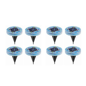 NightMosaic – Waterproof Solar Pathway Lights