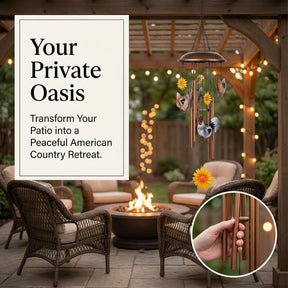 SunnyBarn Chime – Farmhouse Wind Decor