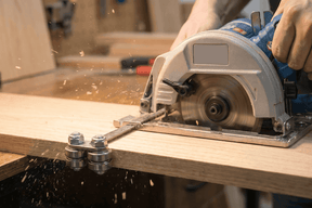 EdgeLine – Durable Stainless Steel Saw Guide Ruler