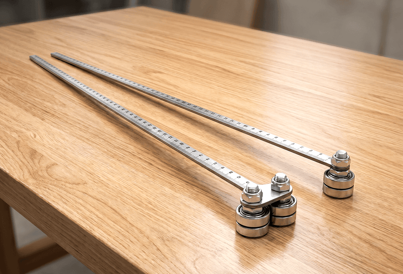 EdgeLine – Durable Stainless Steel Saw Guide Ruler