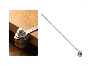 EdgeLine – Durable Stainless Steel Saw Guide Ruler