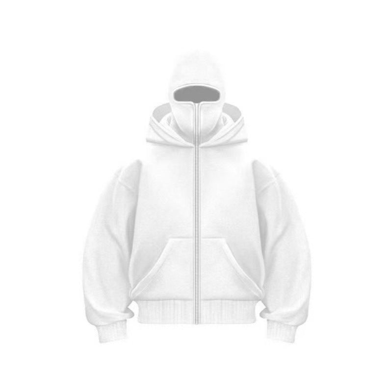 HideFit – Full Zip Mask Hoodie Jacket