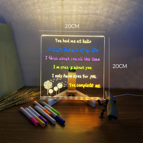 LumeNote – Multi-Color Glowing Memo