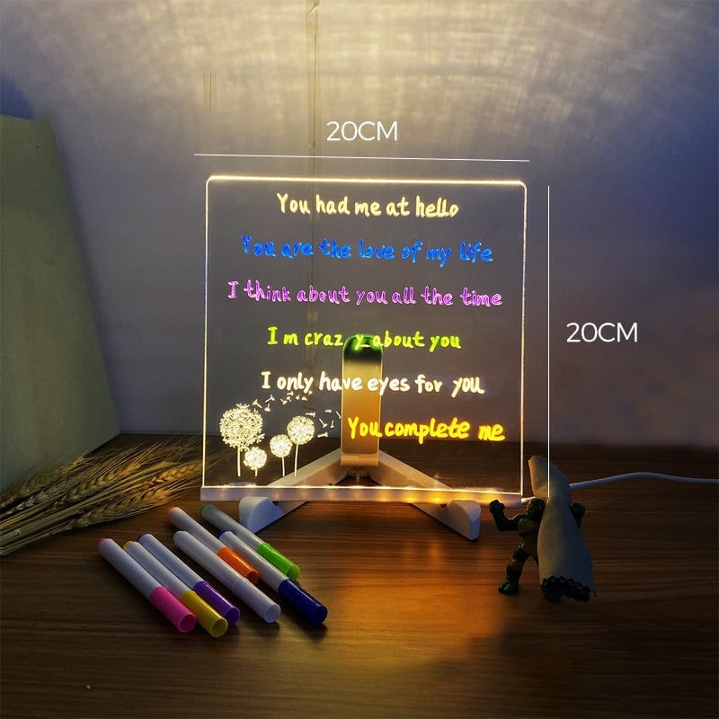 LumeNote – Multi-Color Glowing Memo