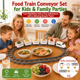 FunRail – Rotating Food Train Serving Set