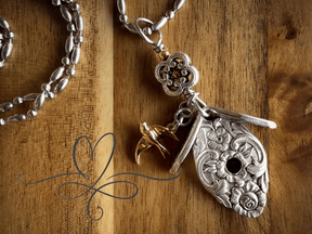WhimsyPerch - Handcrafted Birdhouse Pendant