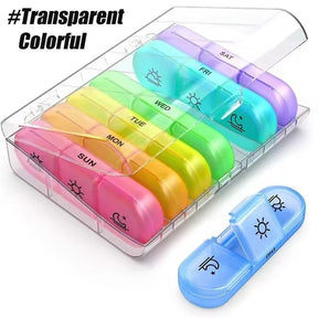 SafeSnap – 7-Day Portable Pill Organizer