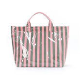 CarryWave – Durable Canvas Striped Tote Bag