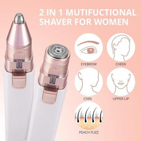 SilkShave Pro – 2-in-1 Facial & Eyebrow Trimmer