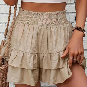 FlutterFit – Feminine Tiered Shorts