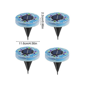 NightMosaic – Waterproof Solar Pathway Lights