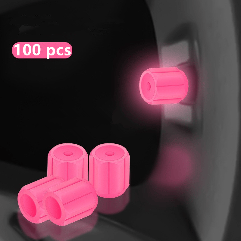 GlowRide - Fluorescent Wheel Valve Caps