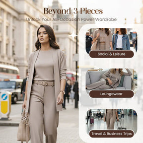 Opulenza - Comfortable Luxury 3-Piece Ensemble