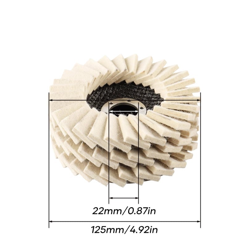 ProWool – Professional Wool Felt Polishing Disc
