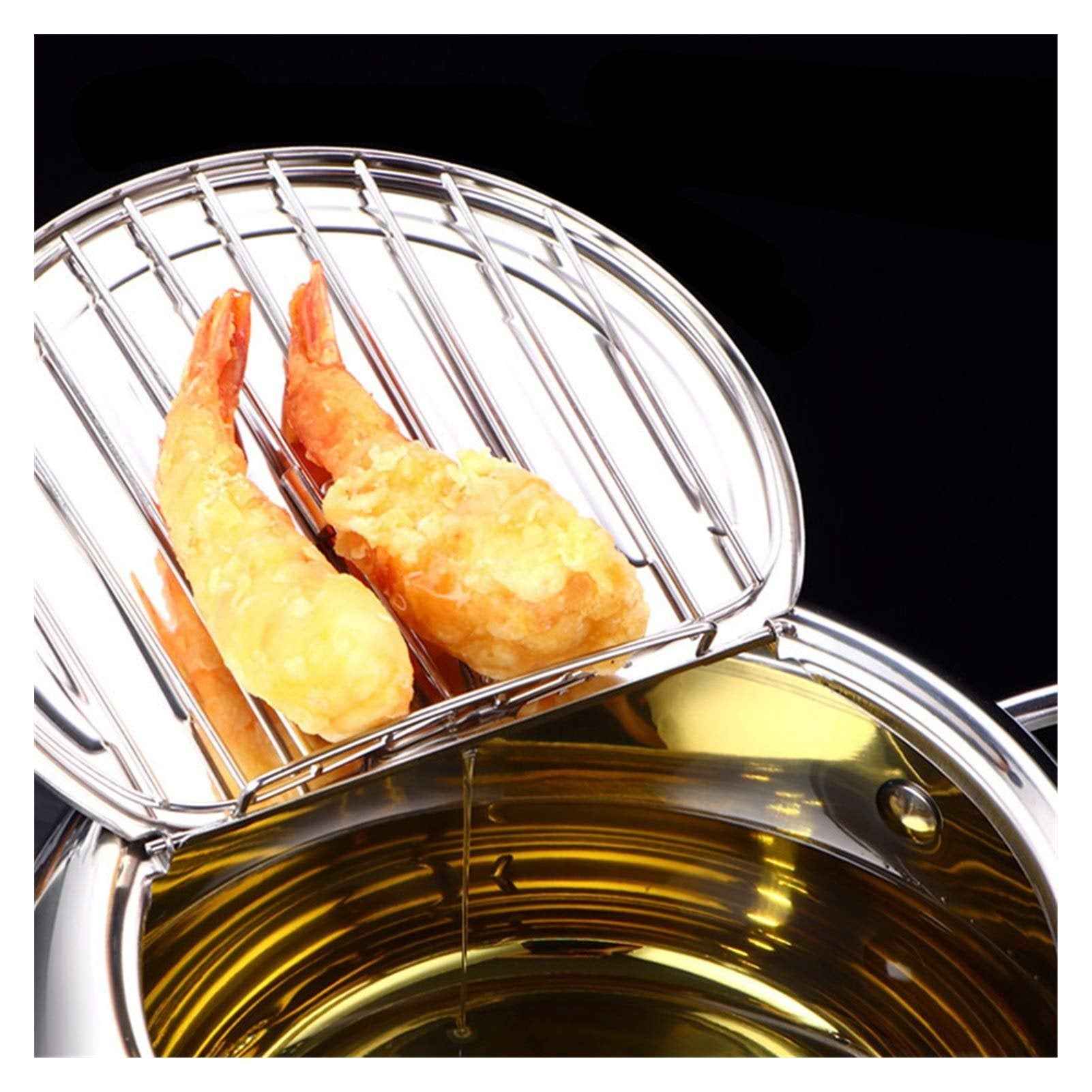 CookForge – Premium Stainless Frying Po & Oil Control Rack System