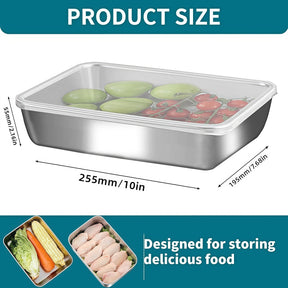 EcoSeal – Freshness Lock Stainless Steel Containers