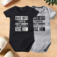 SnugglePrint – Grandpa Quote Baby Bodysuit